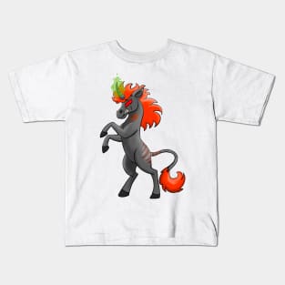 Bad Ass Unicorn Kids T-Shirt